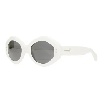 Supreme Irregular Shape Sunglasses Unisex White
