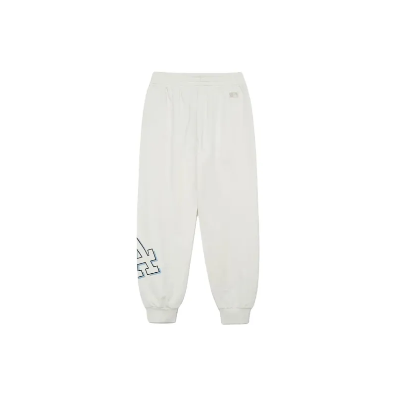 MLB Knitted Sweatpants Men's Ivory-1