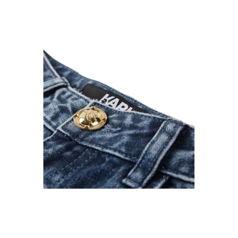 KARL LAGERFELD SS23 Jeans Women's Dark Blue-7