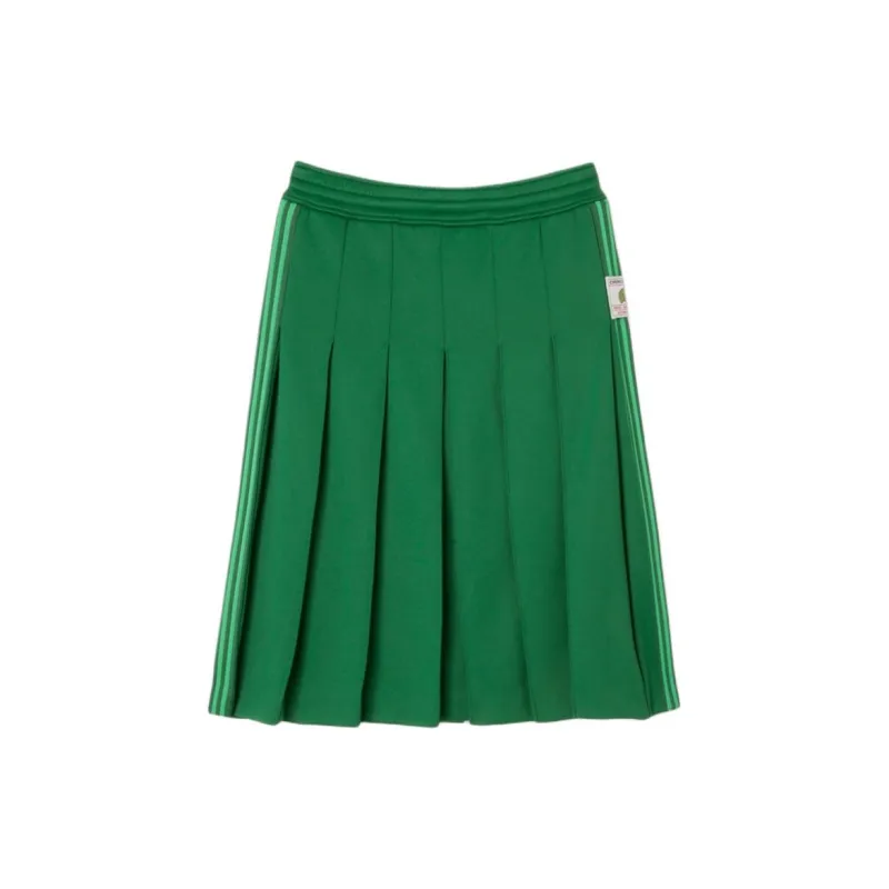 LACOSTE Casual Long Skirt Women's Green-1