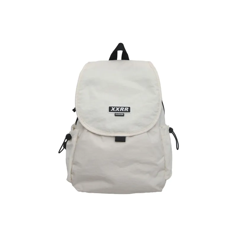 LUVISTRUE Nylon Backpack Regular Unisex Black/White/Gray/Khaki/Blue-3