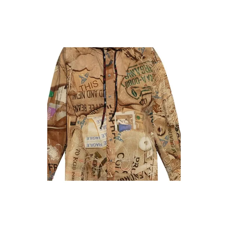 Vivienne Westwood Rubbish Printed Drawstring Hoodie-4