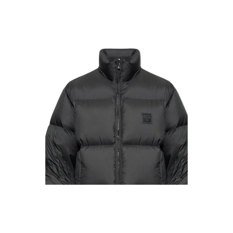 EMPORIO ARMANI Logo patch Padded Jacket-8