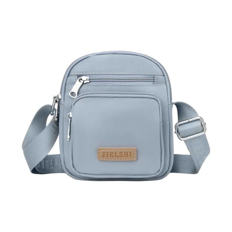 Gerlanx Nylon Fabric Shoulder Bag, Crossbody Bag Regular Unisex Multicolor-23