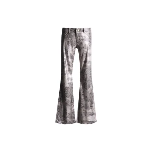 Jeans Women's Fragmented Wild Python