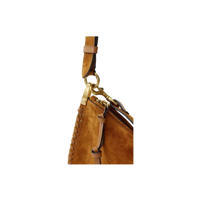 ISABEL MARANT Oskan Soft Zipped Cross Body Bag-5