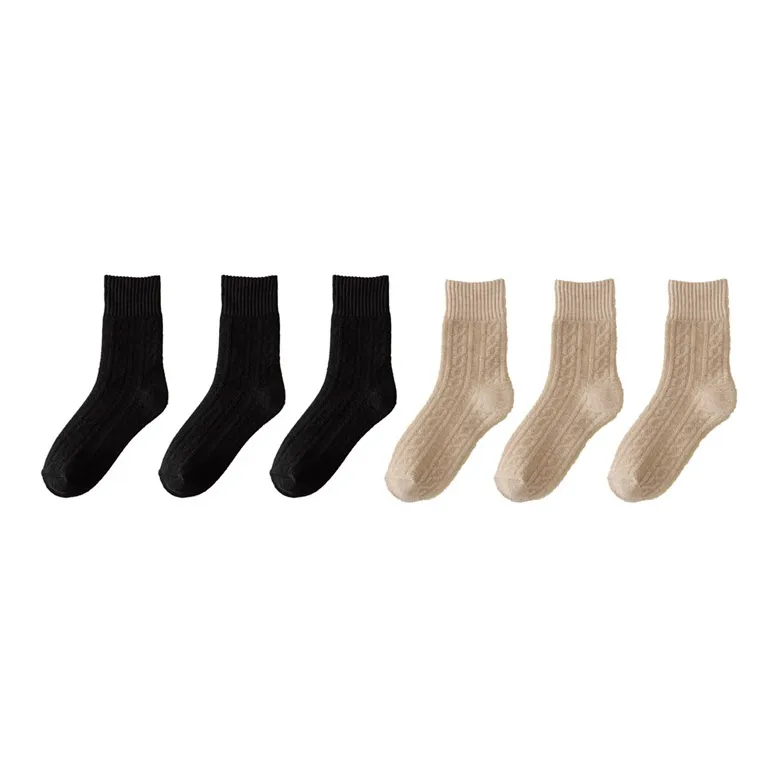 YUZHAOLIN Mid Calf Socks Women's Combo Set-21