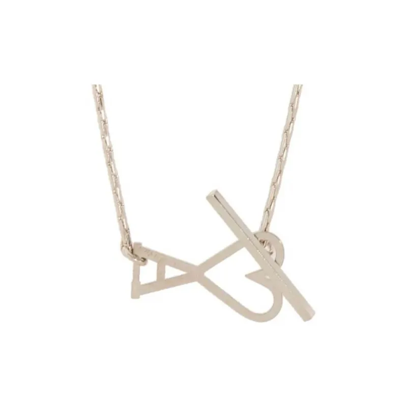 AMIPARIS Paris Ami De Coeur 2-In-1 Logo Charm Necklace-2