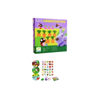 DJECO Little Animal's Home Educational Games Memory Toy Board Games