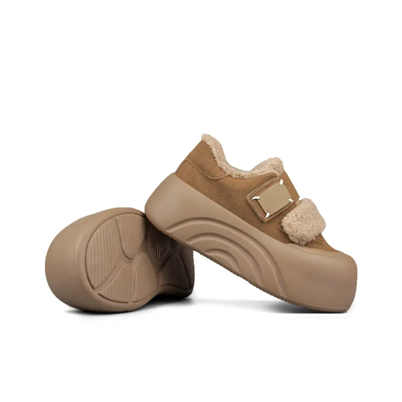 N6N8 Thermal Lightweight Height Increasing Low Top Skateboard Shoes Women's-3