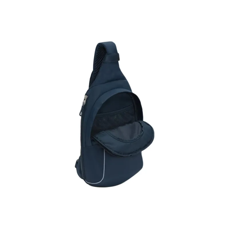 Nike Recycled Polyester One Shoulder Crossbody Sling Bags Regular Unisex Marine Blue-3