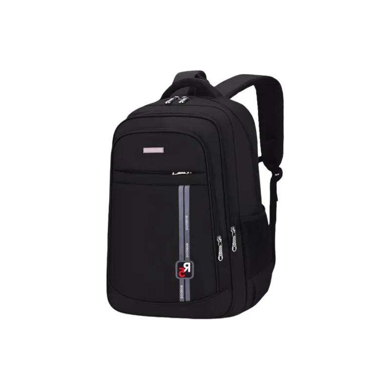 BOBDOG Oxford Backpack Regular Unisex Black Red/Black White-1