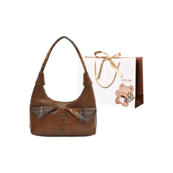 ERANGBEAR PU Shoulder Bag Regular Women's Multicolor