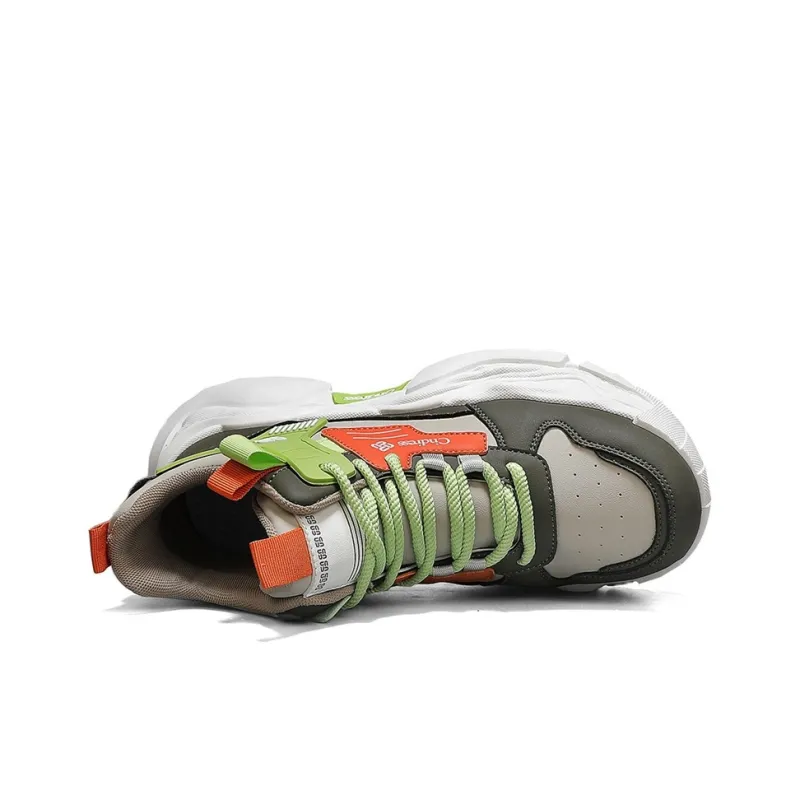 Cindiress Anti Slip Wear Resistant High Top Chunky Sneakers Men's-10