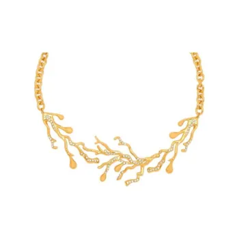 Oscar De La Renta Coral Drops Necklace