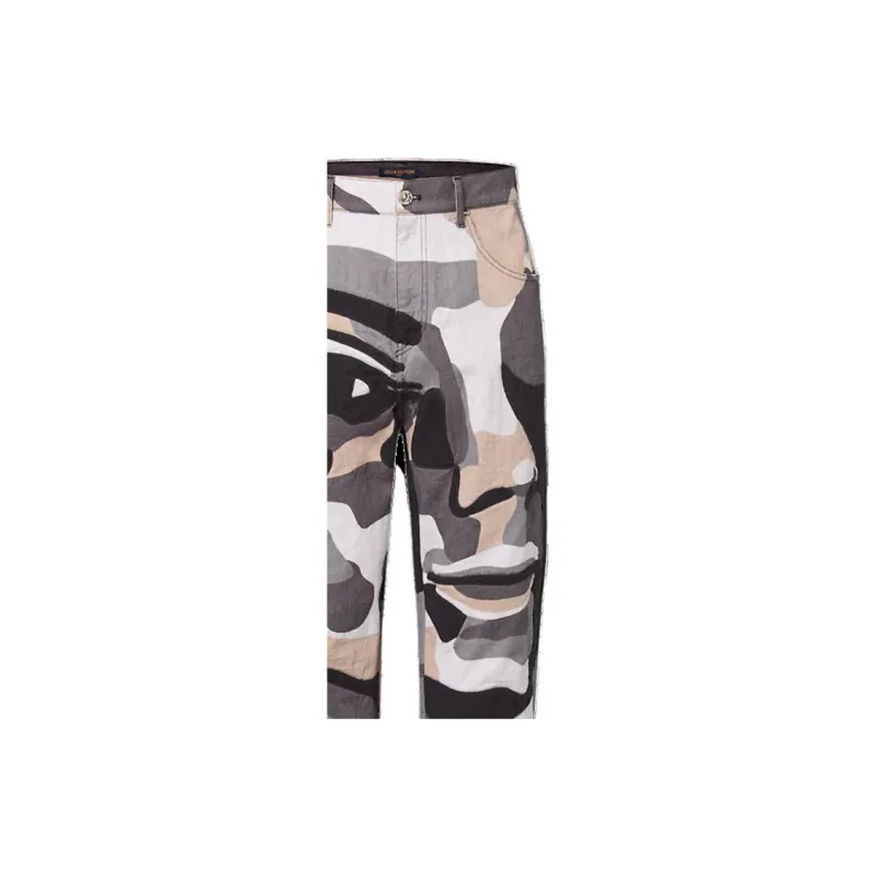 LOUIS VUITTON FW23 Jeans Men's Multicolor-3
