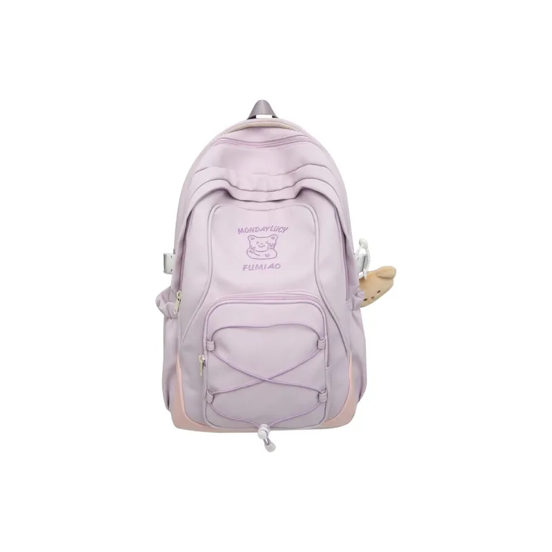 Kaka Tree Nylon Backpack Women's Multicolor-5
