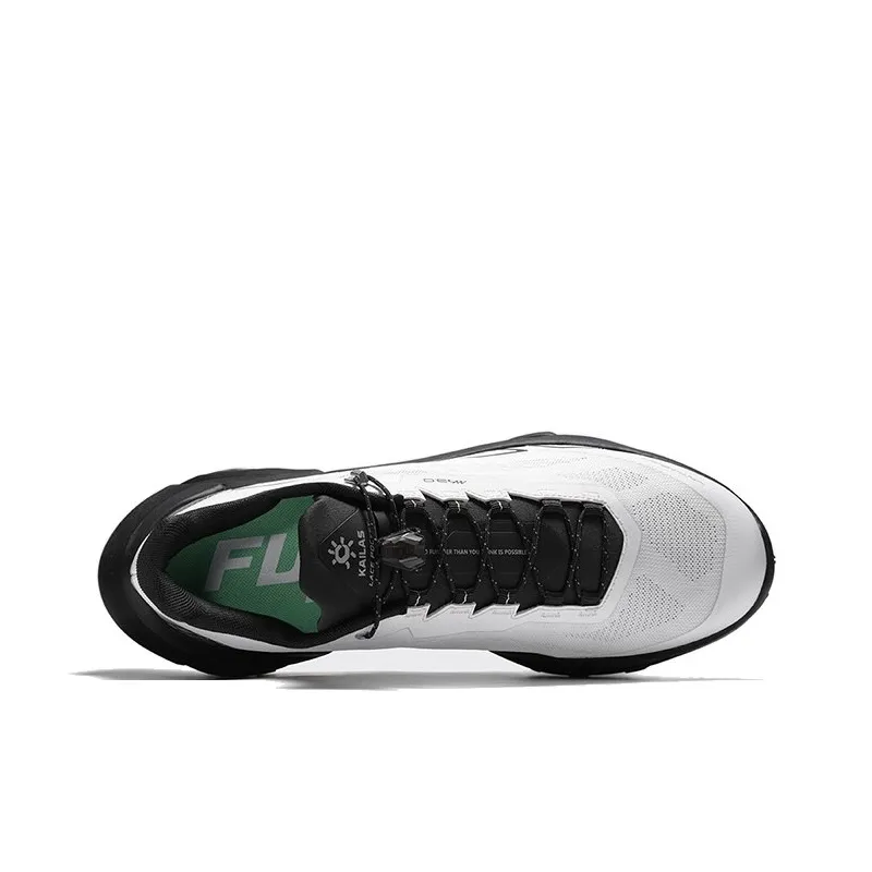 KAILAS FUGA YAO2 Running Shoes Men Low Top Cloud White/Ink Black-2