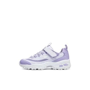 Skechers Abrasion Resistant Breathable Casual Shoes Lavender Kids'