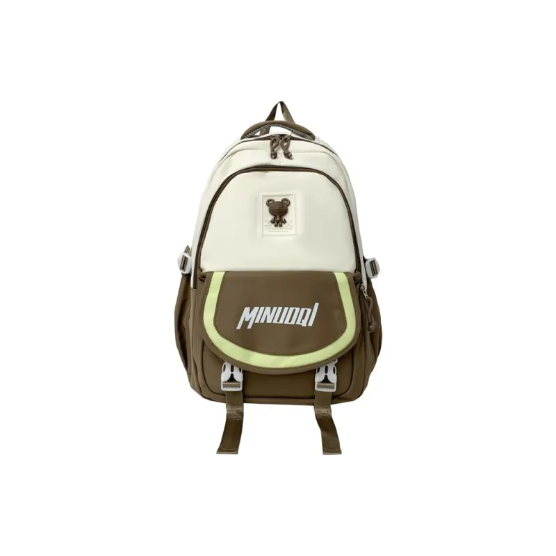 YUANTUZHE Twill Backpack Regular Unisex Multicolor-3