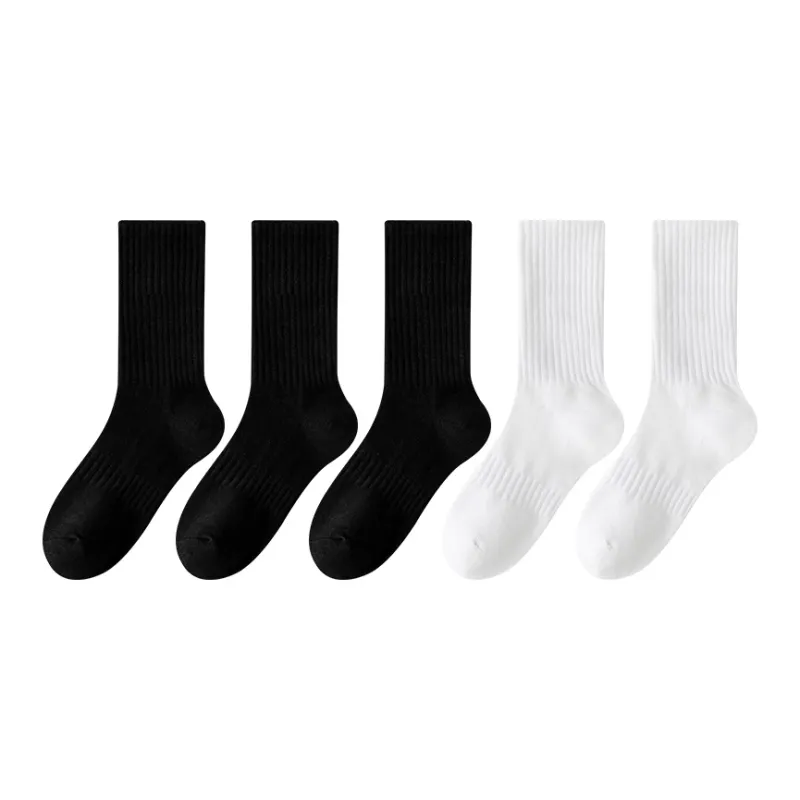 AOKANG Mid Calf Socks Men's 5 Pack-10