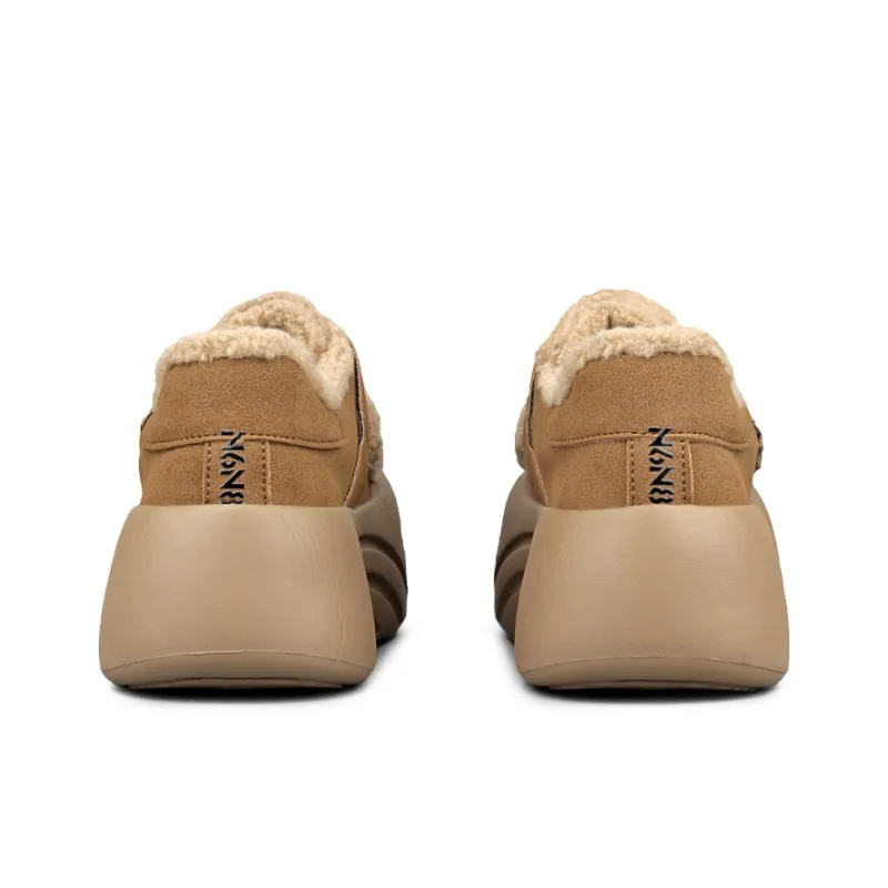N6N8 Thermal Lightweight Height Increasing Low Top Skateboard Shoes Women's-4