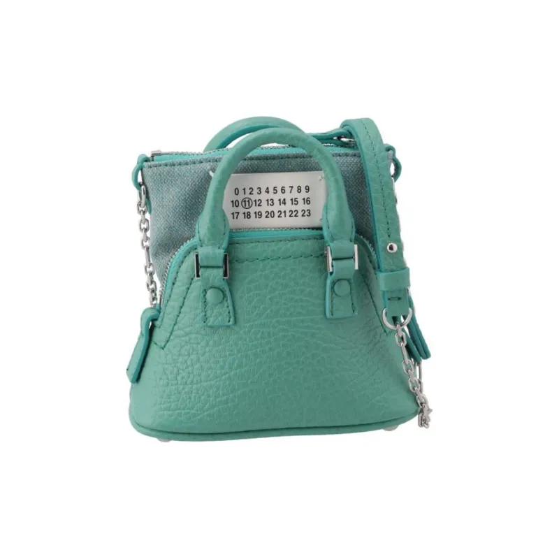 Maison Margiela Numbers-Patch Zipped Mini Shoulder Bag-1