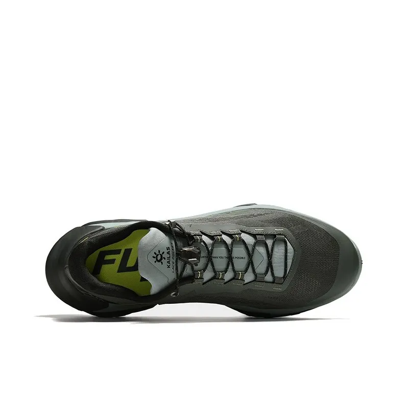 KAILAS FUGA YAO2 Cushioning Rebound Lightweight Breathable Slip Resistant Low Top Running Shoes Men's Army Green-1