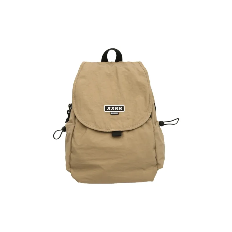 LUVISTRUE Nylon Backpack Regular Unisex Black/White/Gray/Khaki/Blue-9