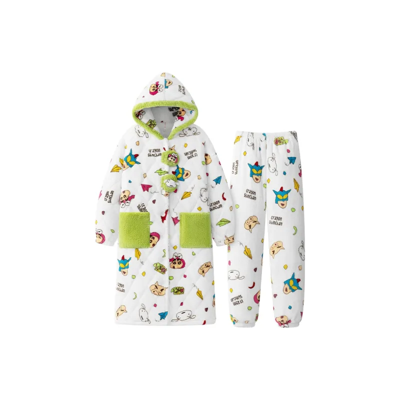 Gongdie x LABIXIAOXIN LIANMINGKUAN Pajama Set Unisex White Shopping Bag-0