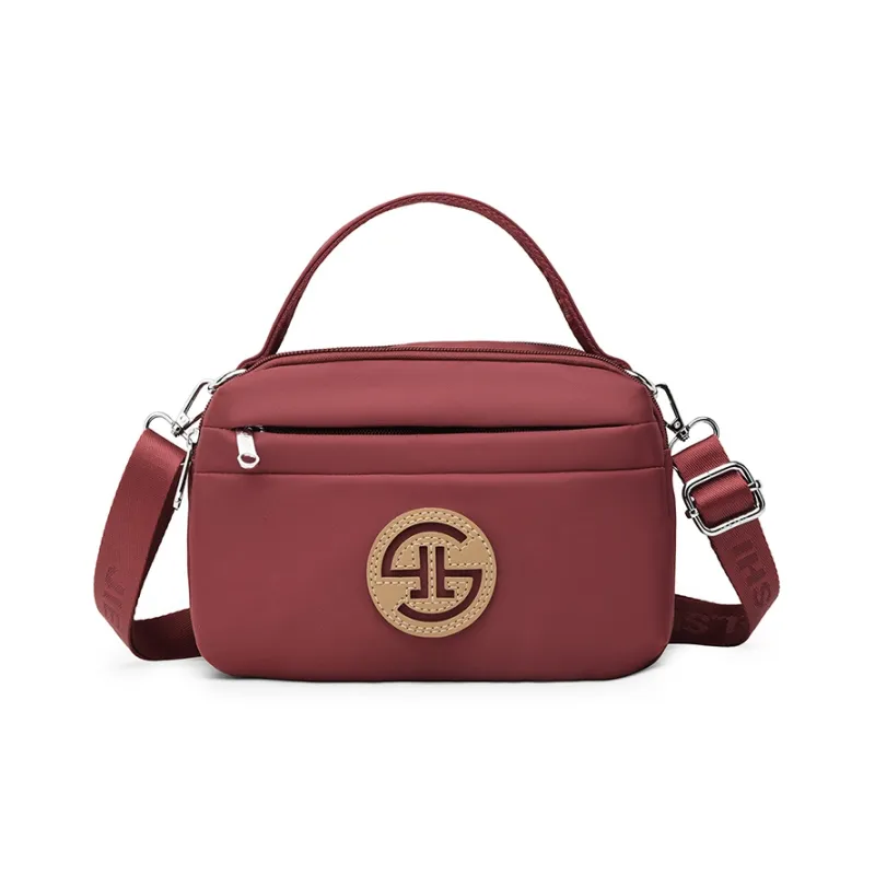 Gerlanx Nylon Fabric Crossbody Bag Unisex Multicolor-9
