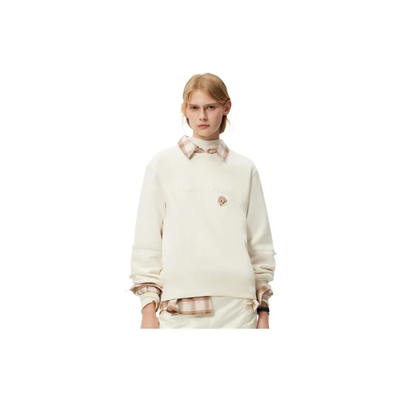 Teenie Weenie Sweatshirt Women's Ivory-1