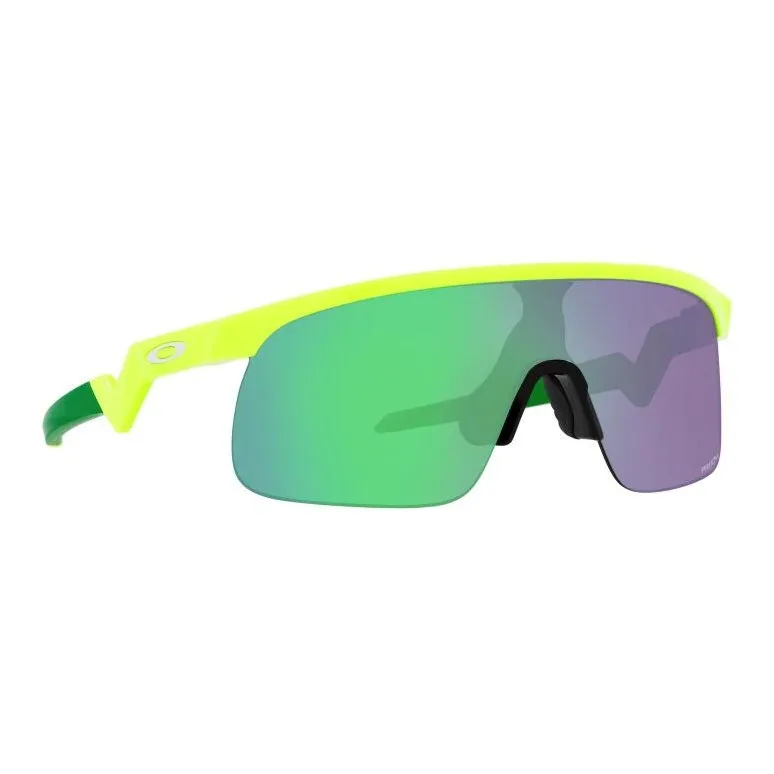 Oakley Irregular Shape Sunglasses Kids' Yellow-6