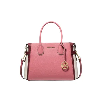 MICHAEL KORS Polyurethane Crossbody One Shoulder Handbag Medium Size Women's Pink Multicolor