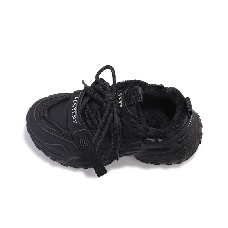 SNXR Anti-Slip Wear-Resistant Waterproof And Breathable Low-Top Chunky Sneakers Women's Beige-137