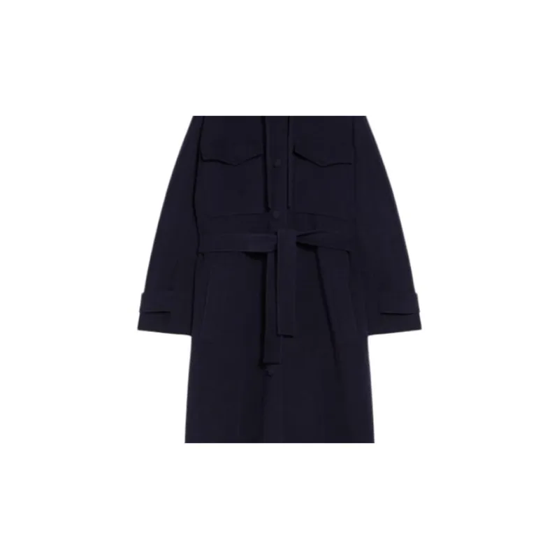 WEEKEND MaxMara Coat Women's Dark Blue-5