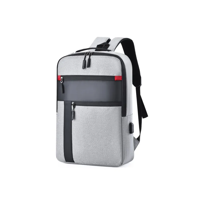 LUVISTRUE Oxford Backpack Regular Unisex Gray/Black/Blue-1
