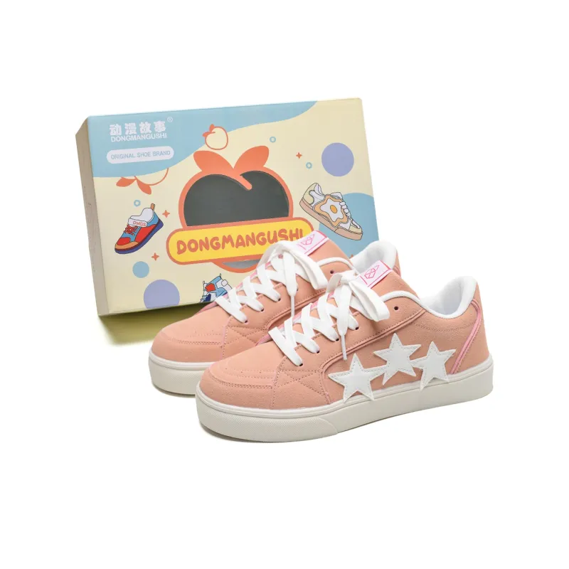 Anime Story Slip Resistant, Abrasion Resistant, Lightweight, Breathable Low Top Skateboard Shoes Unisex-85