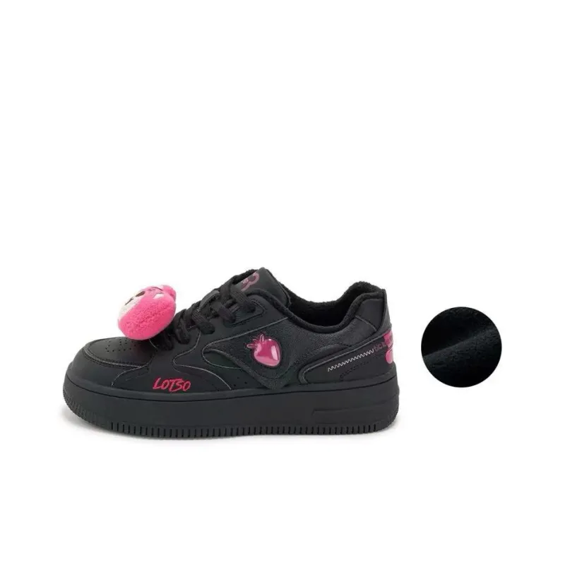 Disney Strawberry Bear Series Kids' Skateboarding Shoes Grade School-6