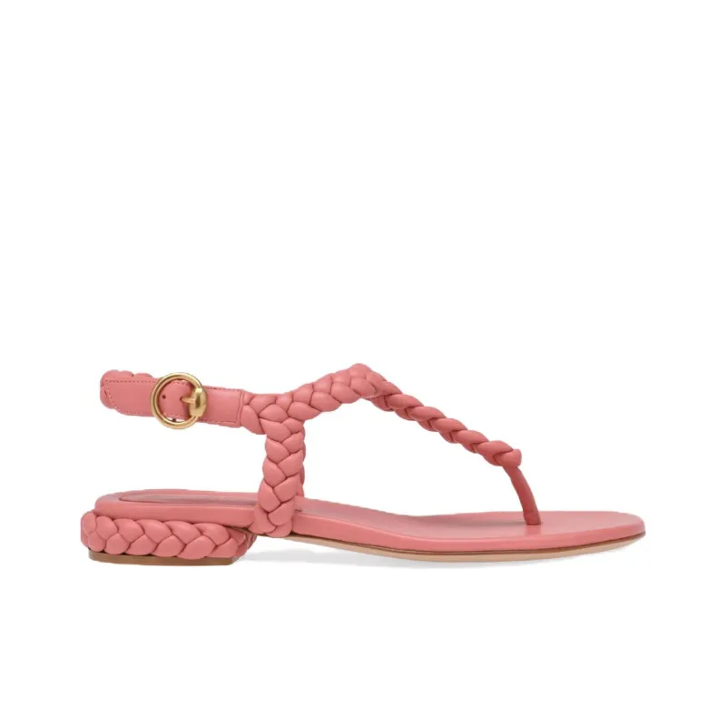 GIANVITO ROSSI Ravello Strap Sandals Women's Pink-1