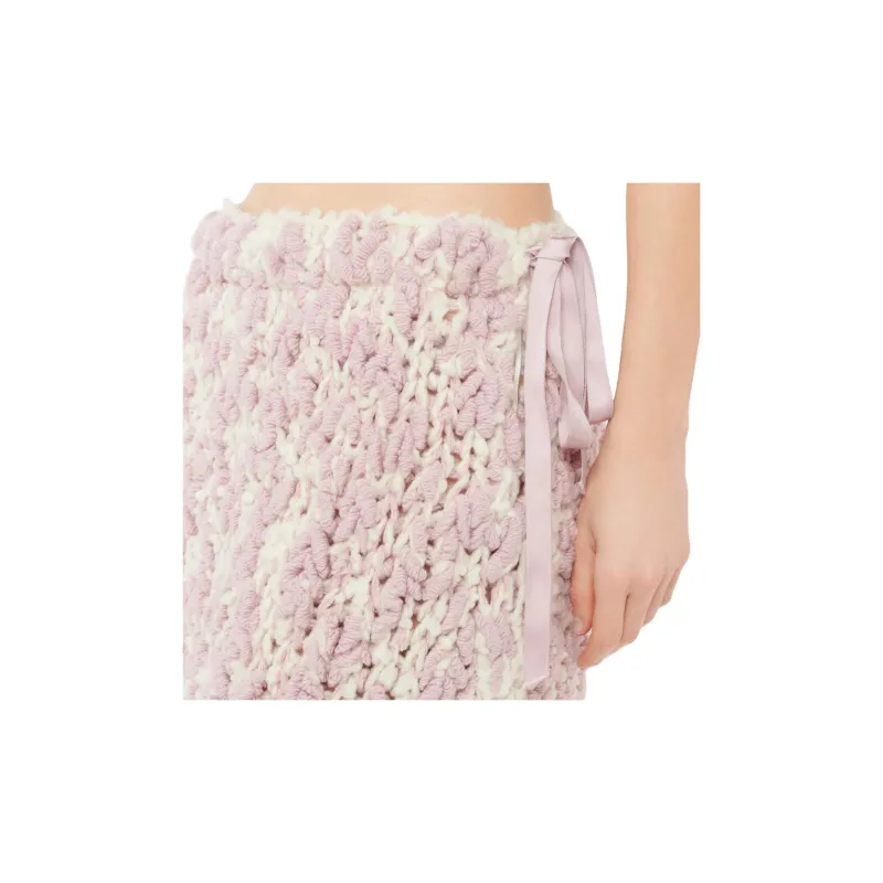 CHANEL 24 Fall And Winter Casual Long Skirts Women's Pink-2
