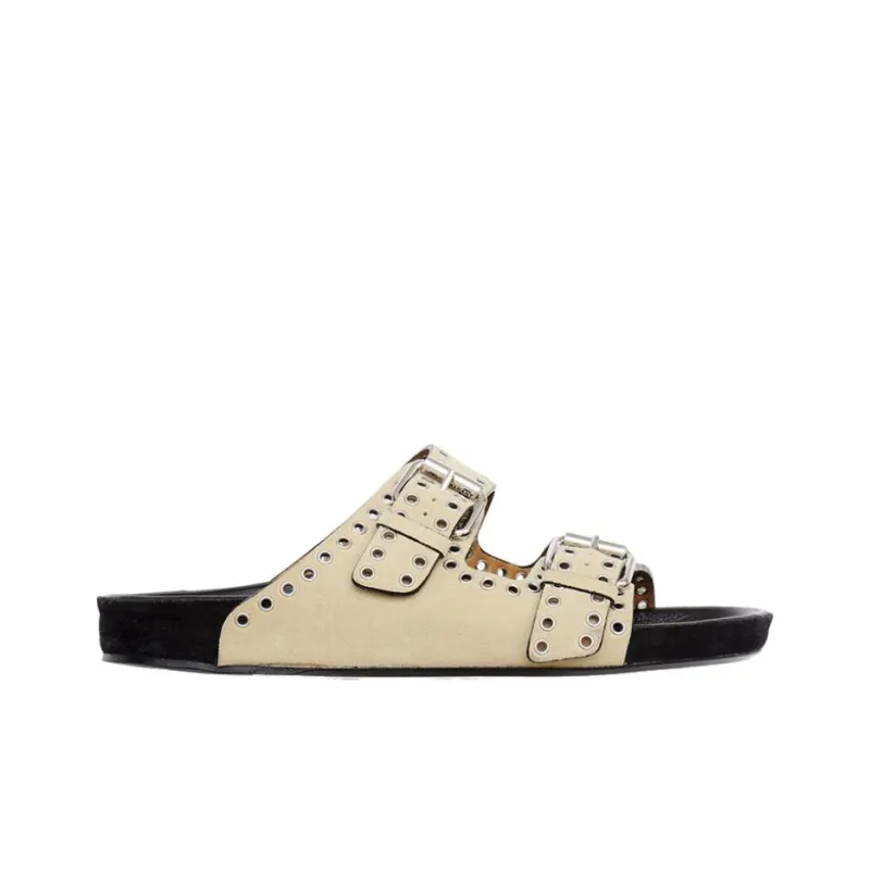 ISABEL MARANT Lennyo Flat Sandals-4