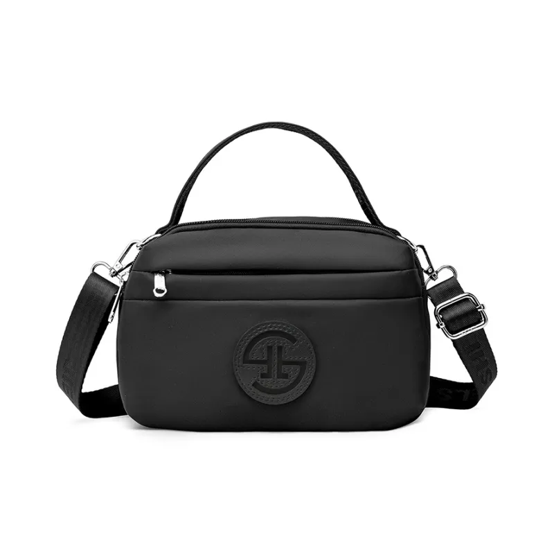 Gerlanx Nylon Fabric Crossbody Bag Unisex Multicolor-11
