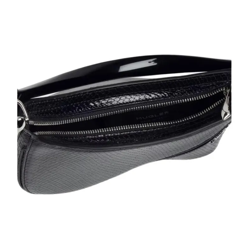 Mugler Leather Handbag Women's Black-4