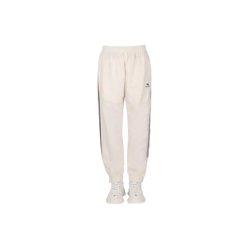 Balenciaga SS22 Knitted Sports Pants Women's White-4