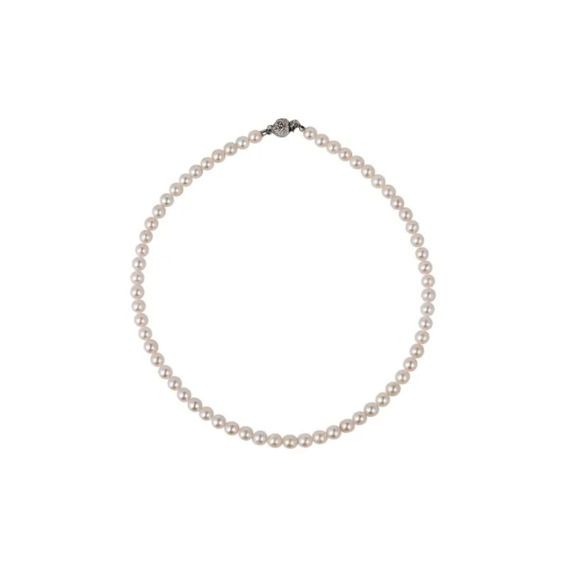 OSM Freshwater Pearl Necklaces Women's White-0