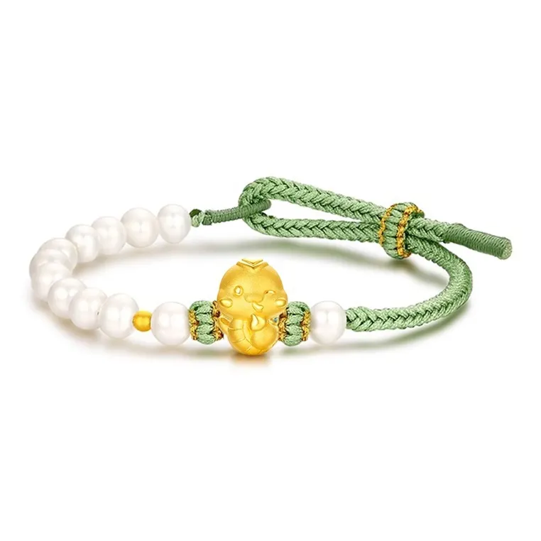 Qing Yi Gold Bracelet Unisex-5