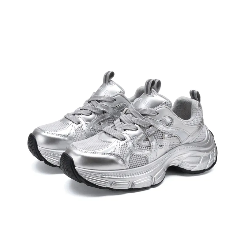D FUSE SCANDINAVIA Anti Slip And Wear Resistant Lightweight Low Top Chunky Sneakers Women's-0