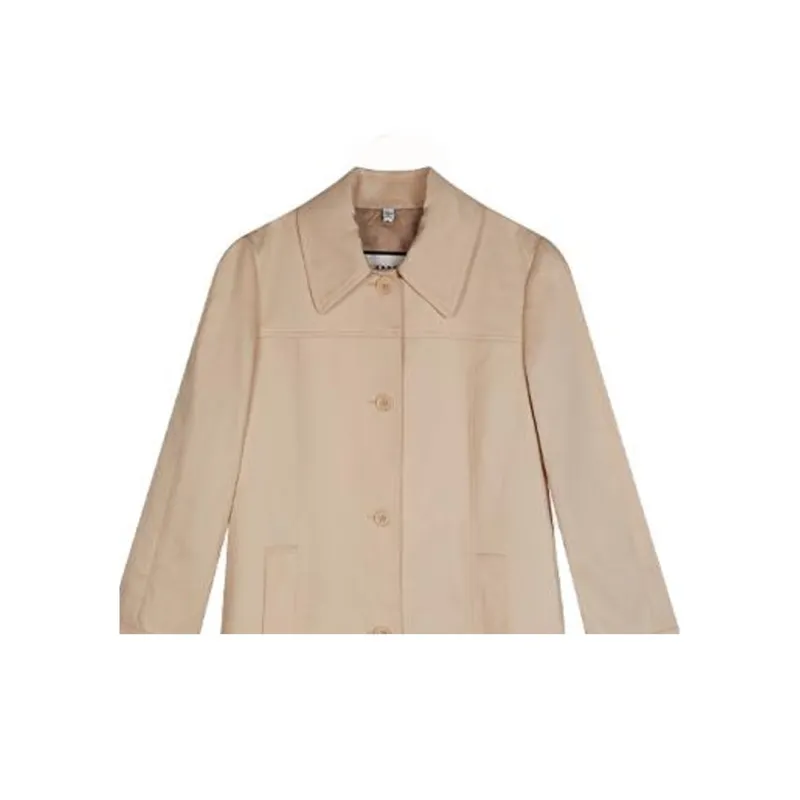 COACH SS23 Trench Coat Women's Porcelain Color-3
