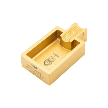 LUBINSKI Zinc Alloy Ashtrays Gold/Blue/Gray/Green